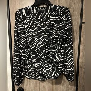 I.N.C. International Concepts Animal Print Blouse